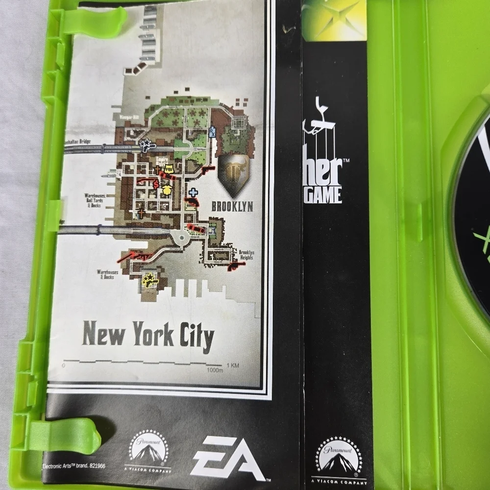 Xbox Orginal The Godfather Video Game Works